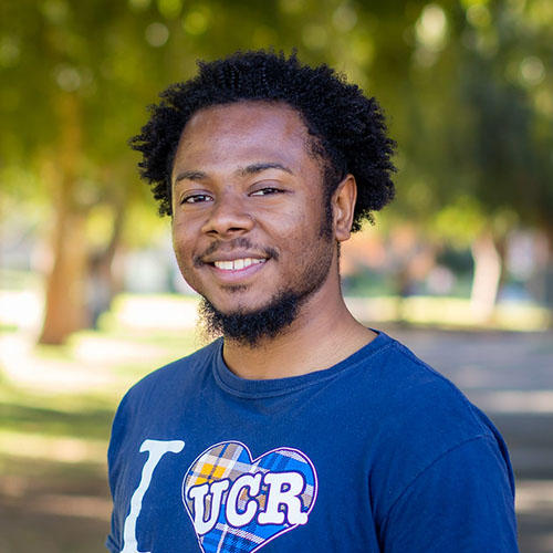 Michael Paster is vice president of Umoja at UCR and ambassador with the Community Engagement and Outreach Unit.